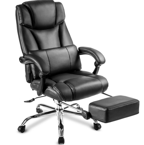 Ergonomic Leather Office Chair