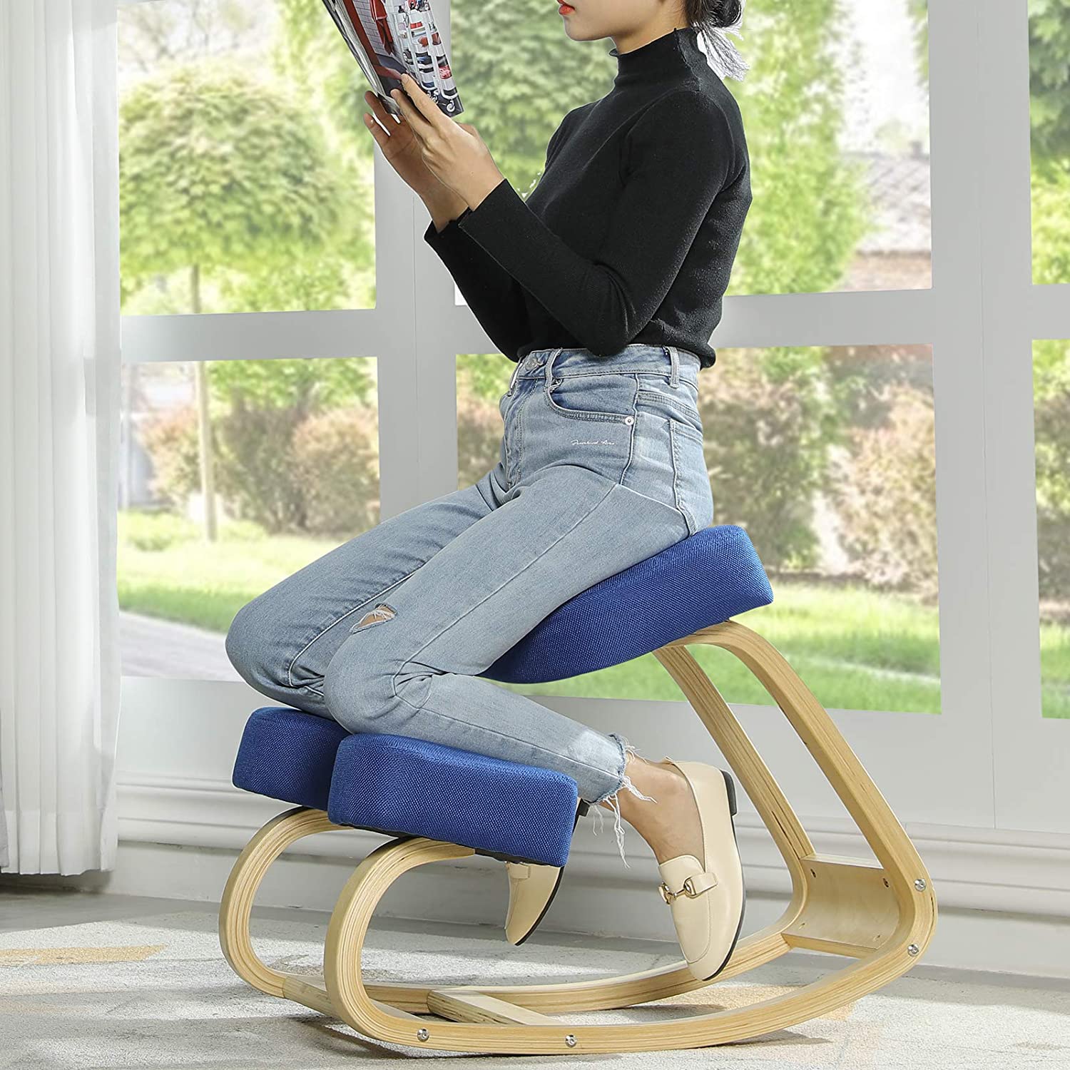 Ergonomic Kneeling Chair NeckFort