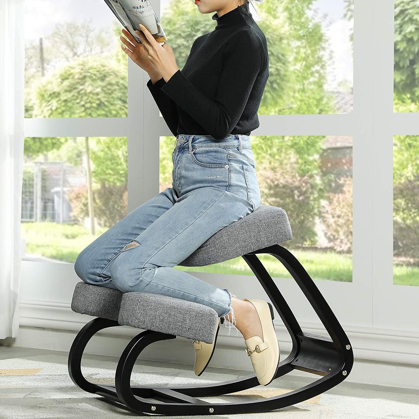 Ergonomic Kneeling Chair NeckFort