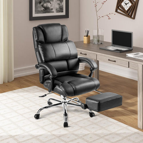 The Best Ergonomic Leather Office Chair NeckFort