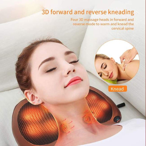 Infrared Neck Massager Pillow