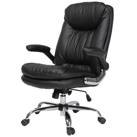 Ergonomic PU Leather Desk Chair
